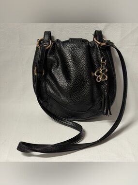 Jessica Simpson pebbled faux leather hobo crossbody bag